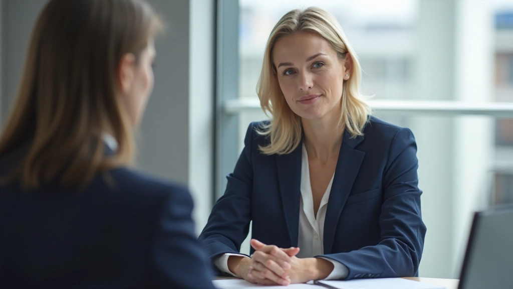 Профессиональный консультант проводит сессию с клиентом в современном офисе
